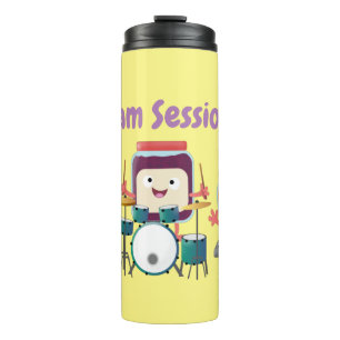 Termo Dibujos animados divertidos de una sesión de impro