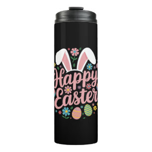 Termo Dichos Felices de Pascua Huevo Conejo