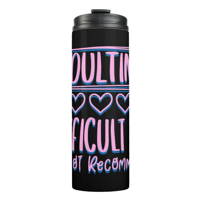 Termo Difícil Dificultad para Adultos No Recomendaría (Anverso)