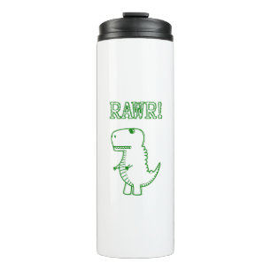 Termo dinano verde enojado