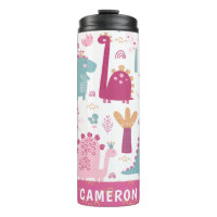 Dinosaurios rosados personalizados