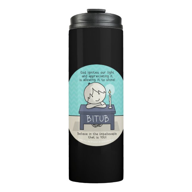 Termo Dios enciende nuestro Tumbler Termal Luz (Anverso)