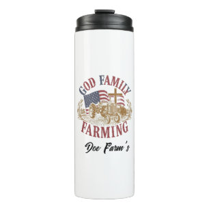 Termo Dios Familia Agricultura personalizado