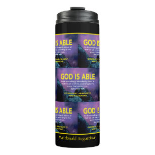 Termo DIOS PUEDE Efesianos 3:20 Escritura Personalizada