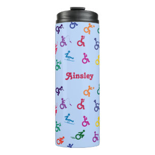 Termo Discapacitado Stickman Divertido!