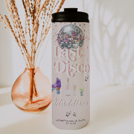 Termo Disco Retro Patinaje sobre Ruedas | Despedida de S
