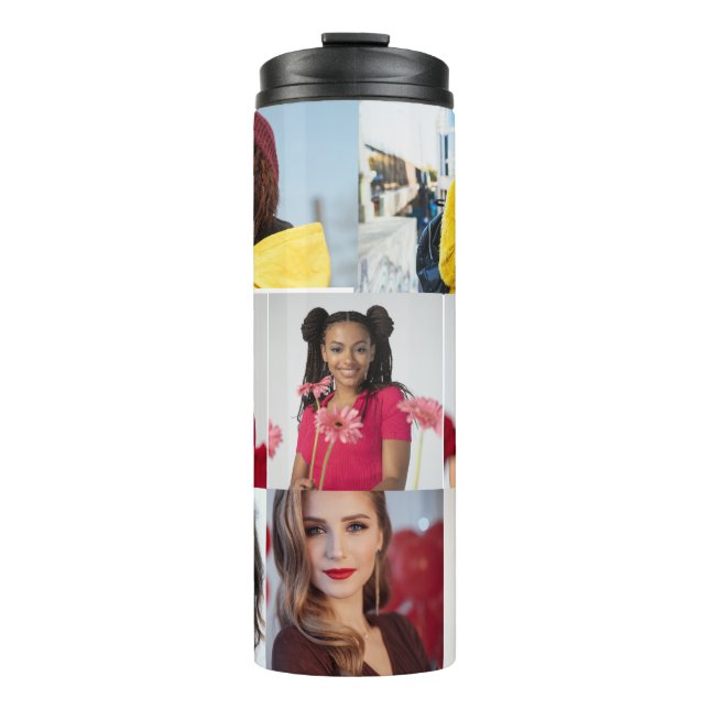 Termo Diseñar su propio Collage de fotos 8 (Anverso)