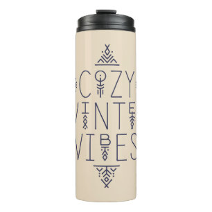 Termo Diseño acogedor de vibraciones de invierno