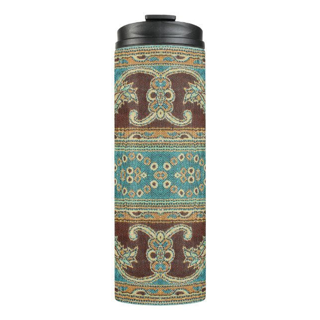 Termo Diseño árabe de Fabric Paisley Oriental (Anverso)