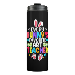 Termo Diseño colorido de la Pascua de los Maestros de Bu