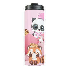 Termo Diseño de Animales Adorables