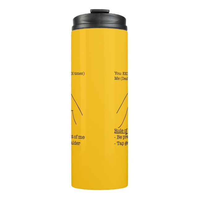 Termo Diseño de ASL - Regla general (Anverso)