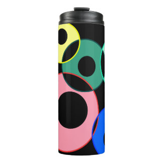 Termo Diseño de bolas de arco iris Billiard