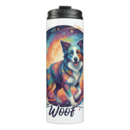 Termo Diseño de cachorro artístico lindo para amantes de