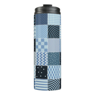Termo Diseño de caldera. Patrón de mosaico sin inconve