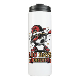 Termo Diseño de camiseta de fútbol Dabbing de 100 días B