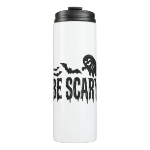 Termo Diseño de camiseta de Halloween de murciélago fant