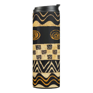 Termo Diseño de Chamán Tribal Africano