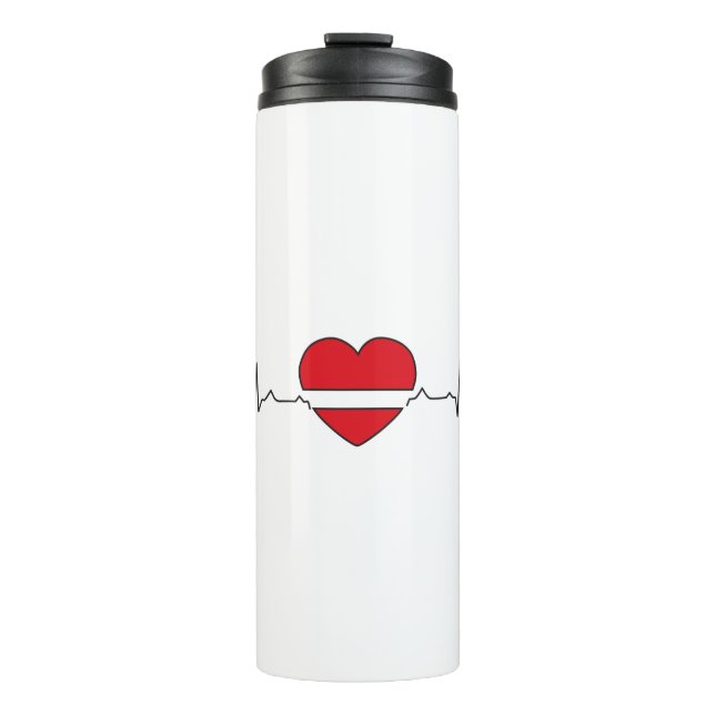 Termo diseño de corazón (Anverso)