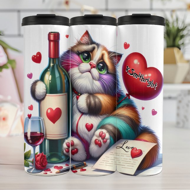 Termo Diseño de cráneo curo pero psico (Subido por el creador)