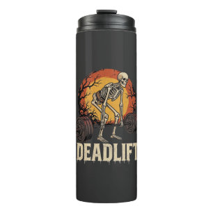 Termo Diseño de entrenamiento de gimnasio de Halloween d