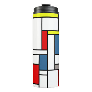 Termo Diseño de estilo mondriano