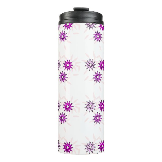 Termo Diseño de flor cúpula (Anverso)