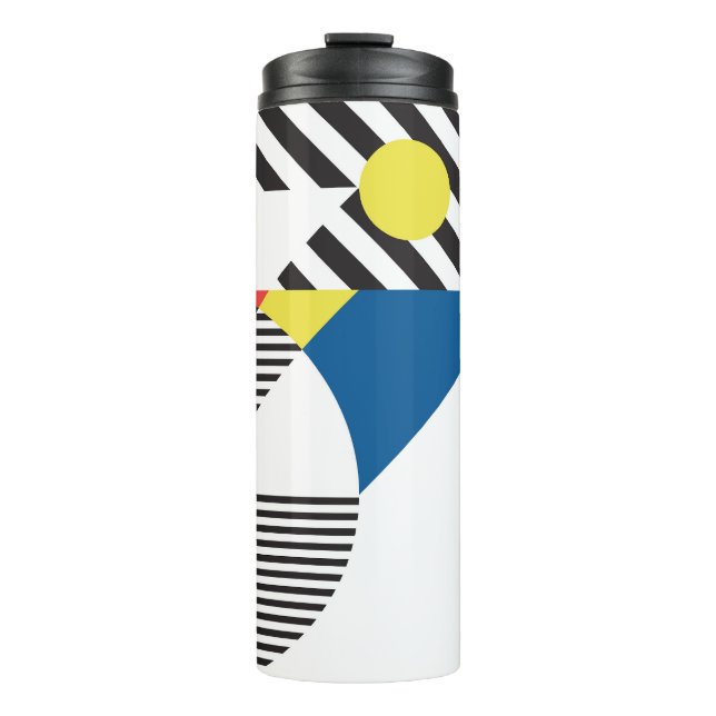 Termo Diseño de fondo de estilo retro moderno (Anverso)
