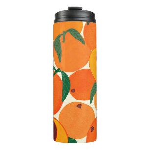 Termo Diseño de ilustracion de fruta abstracto moderno r