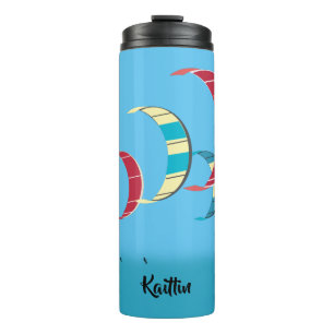 Termo Diseño de Kiteboard Azul