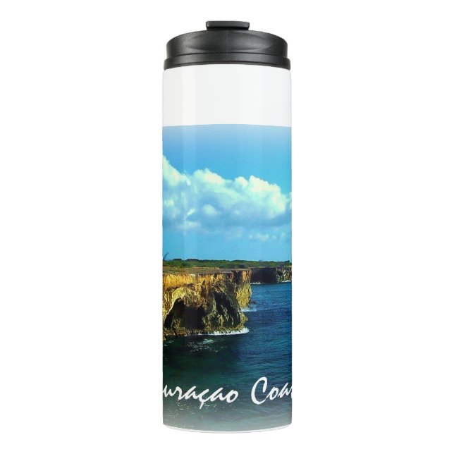 Termo Diseño de la costa de Curacao (Anverso)