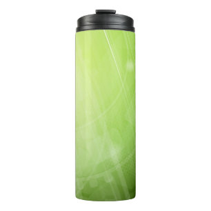 Termo Diseño de la luz verde en estilo de alta