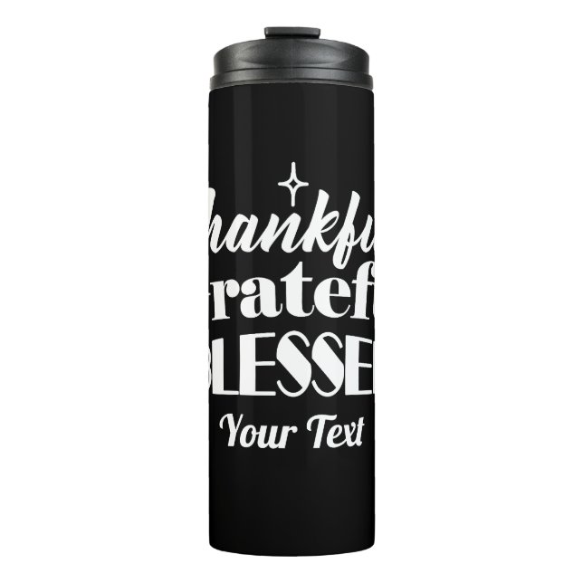 Termo Diseño de la oferta de Thankling editable (Anverso)