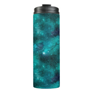 Termo Diseño de la serie Galaxia Verde azulada 8 
