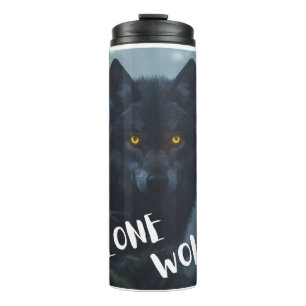 Termo Diseño de lobo LONE