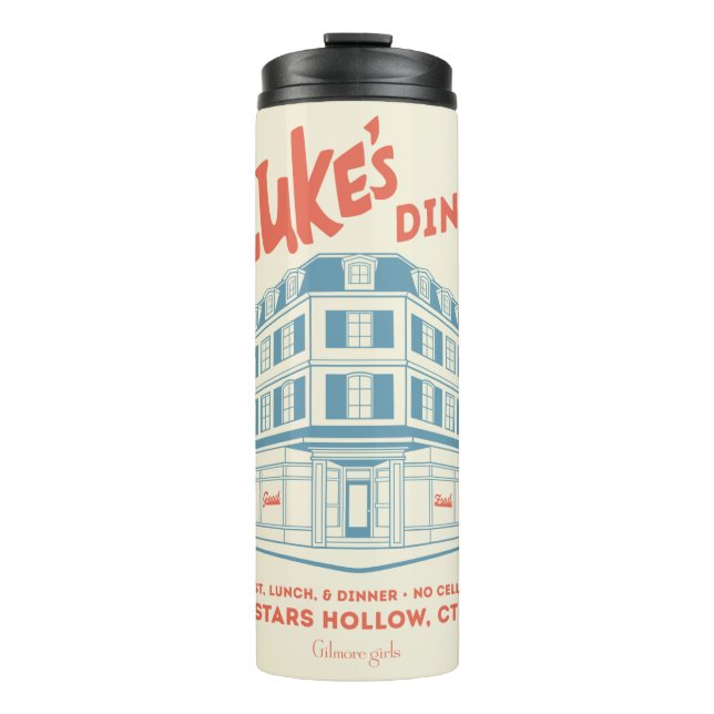 Termo Diseño de Luke's Diner Stars Hollow (Anverso)