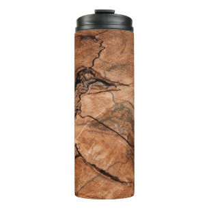 Termo Diseño de madera marrón