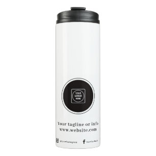 Termo Diseño de marca promocional de logotipo empresaria