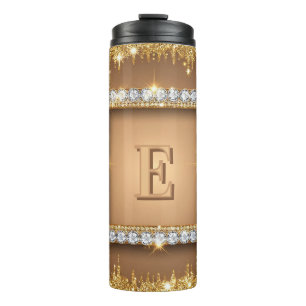 Termo ✨ Diseño de nombre personalizado con monograma de