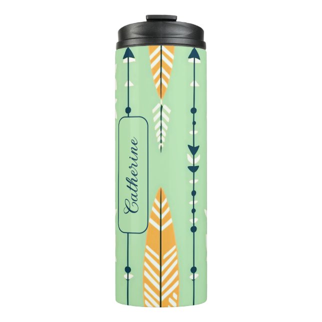 TERMO DISEÑO DE PATRÓN BOHO PERSONALIZADO CLÁSICO (Anverso)