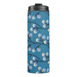 Termo Diseño de patrones florales sin igual