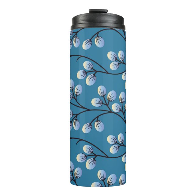 Termo Diseño de patrones florales sin igual (Anverso)