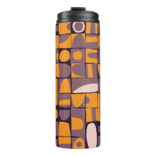 Termo Diseño de patrones impecable con un chaparrón geom