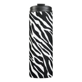 Termo Diseño de patrones sin fisuras de rayas de cebra a