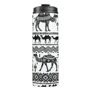 Termo Diseño de patrones sin soldadura de camellos decor