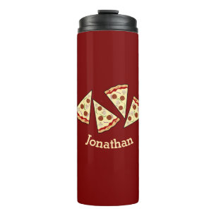 Termo Diseño de rebanadas de pizza