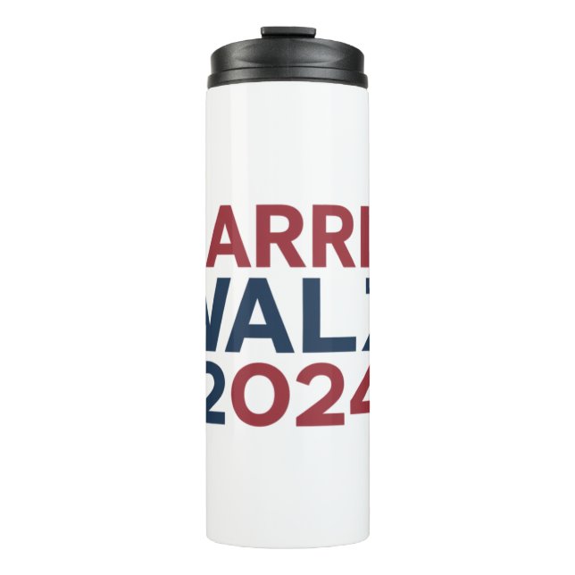Termo Diseño de tendencias Harris walz 2024 (Anverso)