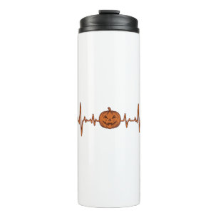 Termo Diseño de vector vintage de calabaza latido de Hal