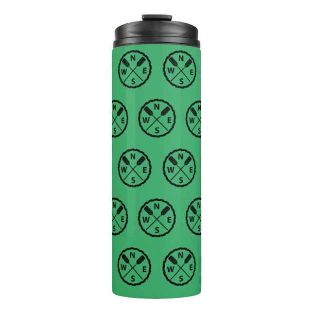 Termo Diseño del Explorador de pádel - Tumbler térmico (Anverso)