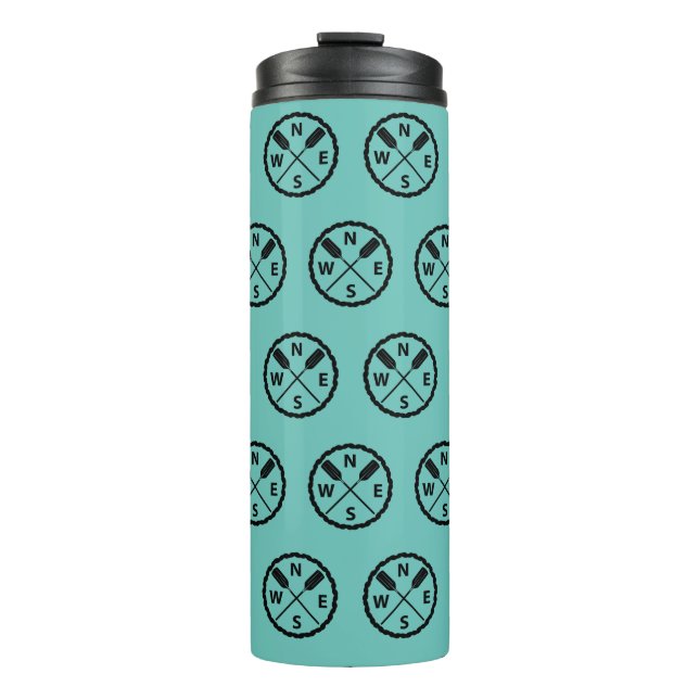 Termo Diseño del Explorador de pádel - Tumbler térmico (Anverso)